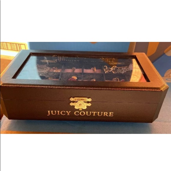 New Juicy Couture CHARMS display CASE jewelry box - Picture 6 of 6